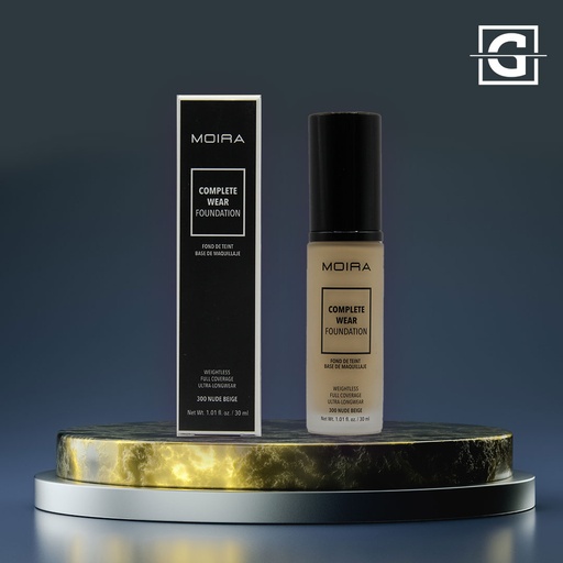 MOIRA BASE DE MAQUILLAJE COMPLETE WEAR 300 NUDE BEIGE