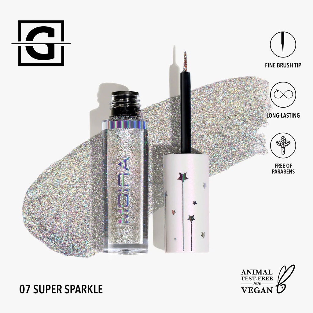 MOIRA DELINEADOR GLITTER LINER 007 SUPER SPARKLE