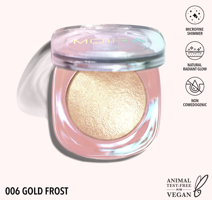MOIRA ILUMINADOR DREAMLIGHT HIGHLIGHTER 006 GOLD FROST