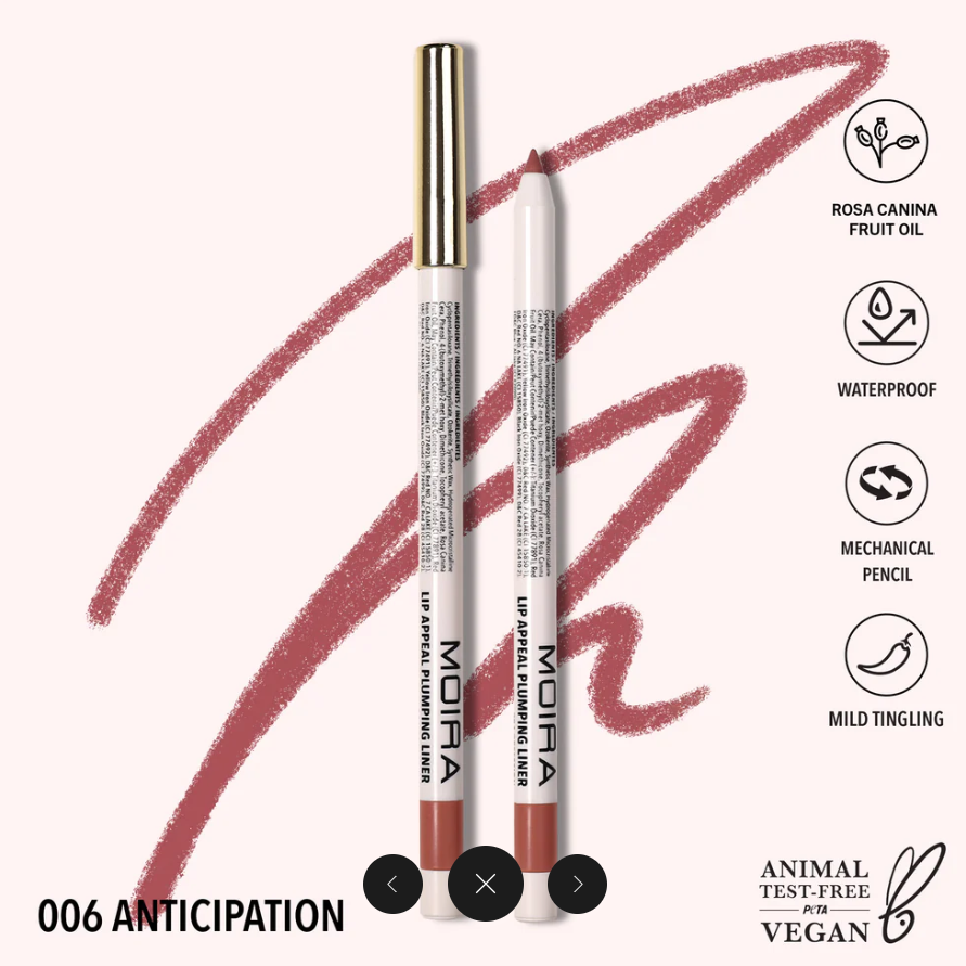 MOIRA DELINEADOR DE LABIOS LIP APPEAL PLUMPING LINER 006 ANTICIPATION