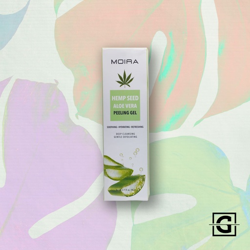 [816180029157 HAP001] MOIRA EXFOLIANTE PEELING EN GEL CON SEMILLA DE CAÑAMO Y ALOE VERA