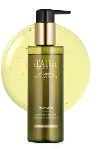 [8809563068210] D'ALBA GEL LIMPIADOR BALANCING VEGAN CLEANSER TRUFFLE WHITE 200 ML