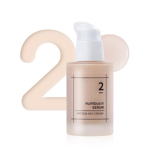[8809652580784] NUMBUZIN SUERO CREMOSO FACIAL PARA PIELES GRASAS 43% DE PROTEINAS No. 2 PROTEIN CREAMY SERUM