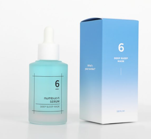 [8809652580210] NUMBUZIN SUERO FACIAL HIDRATANTE CON AGUA GLACIAR No. 6 DEEP SLEEP MASK SERUM