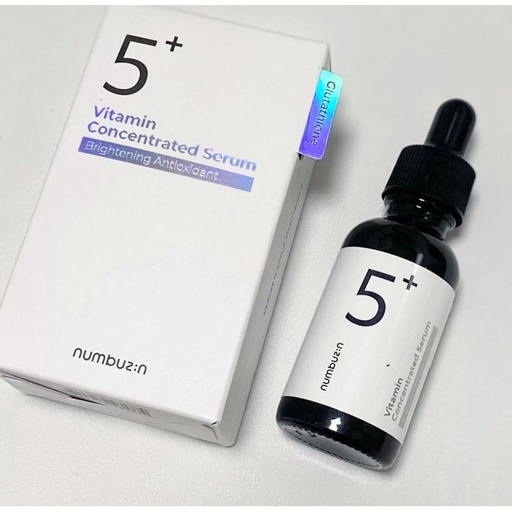 [8809652581774] NUMBUZIN SUERO FACIAL ILUMINADOR Y ANTIOXIDANTE No. 5+ GLUTATHIONE VITAMIN CONCENTRATED BRIGHTENING ANTIOXIDANT