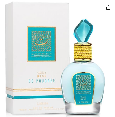 [6291108734506] LATTAFA PERFUME SO POUDREE THAMEEN MUSK COLLECTION 100 ML