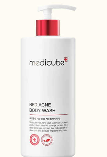 [8809936587119] MEDICUBE ESPUMA CORPORAL EXFOLIANTE RED ACNE BODY WASH 2.0 400 GR