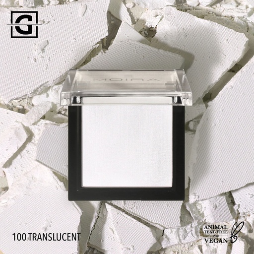 [816180029768 LFP100] MOIRA POLVO COMPACTO TRANSLUCIDO 100 TRANSLUCENT