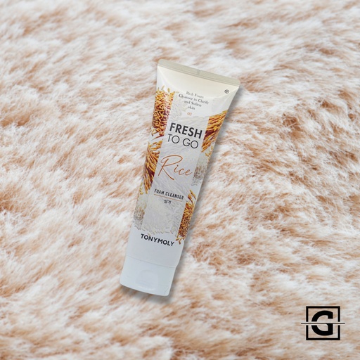 [8806194050225] TONYMOLY ESPUMA LIMPIADORA FRESH TO GO ACLARANTE DE ARROZ