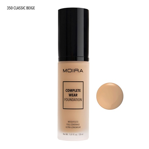 MOIRA COMPLETE WEAR FOUNDATION 350 CLASSIC BEIGE