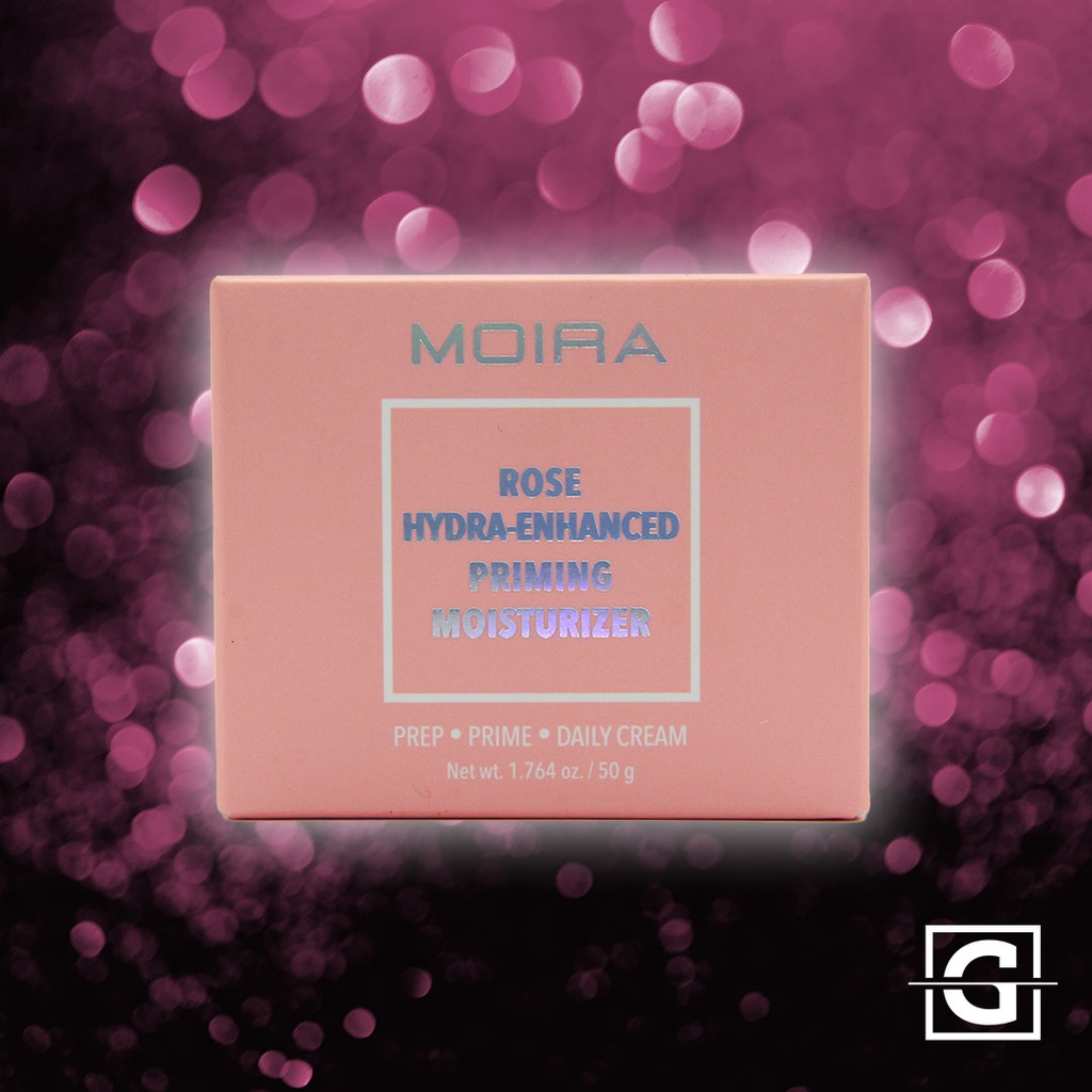 MOIRA HUMECTANTE FACIAL Y PRIMER ROSE HYDRA-ENHANCED