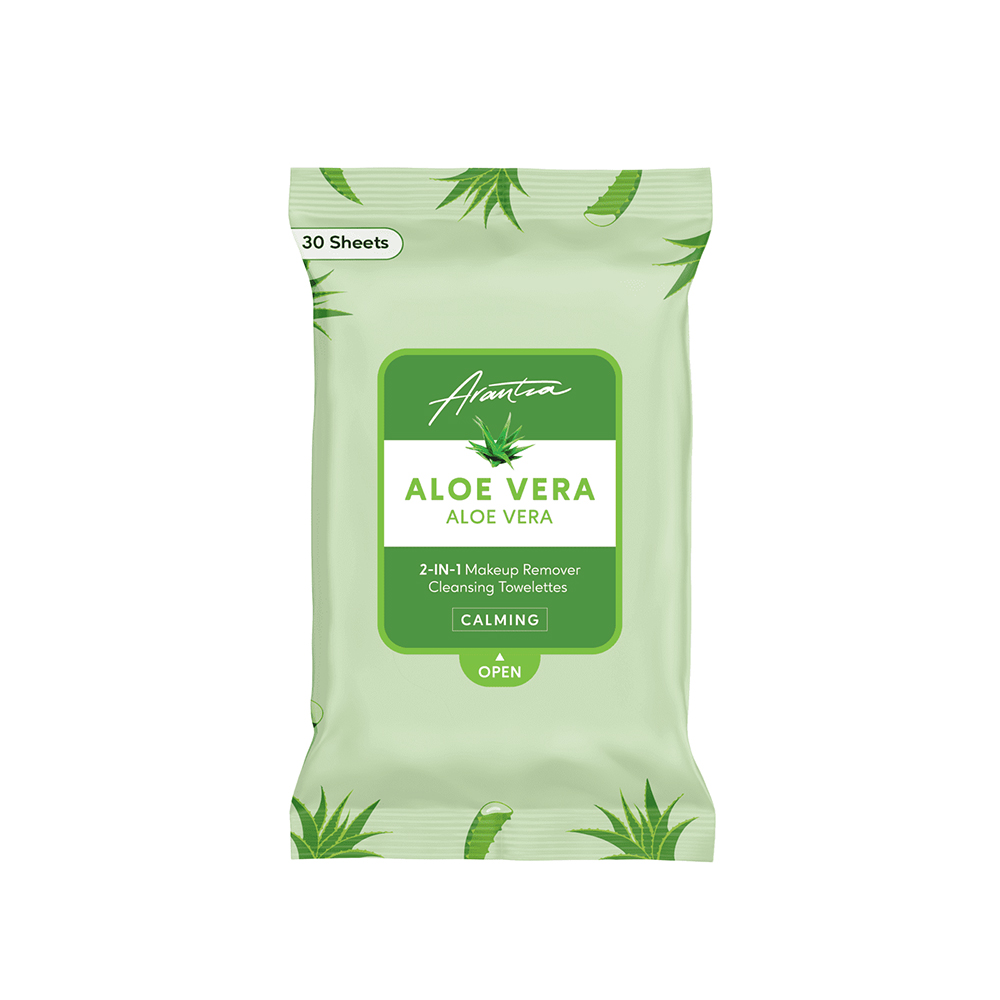 ARANTZA TOALLAS DESMAQUILLANTES DE ALOE VERA