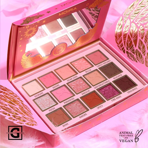 MOIRA PALETA DE SOMBRAS CELESTIAL LOVE PRESSED