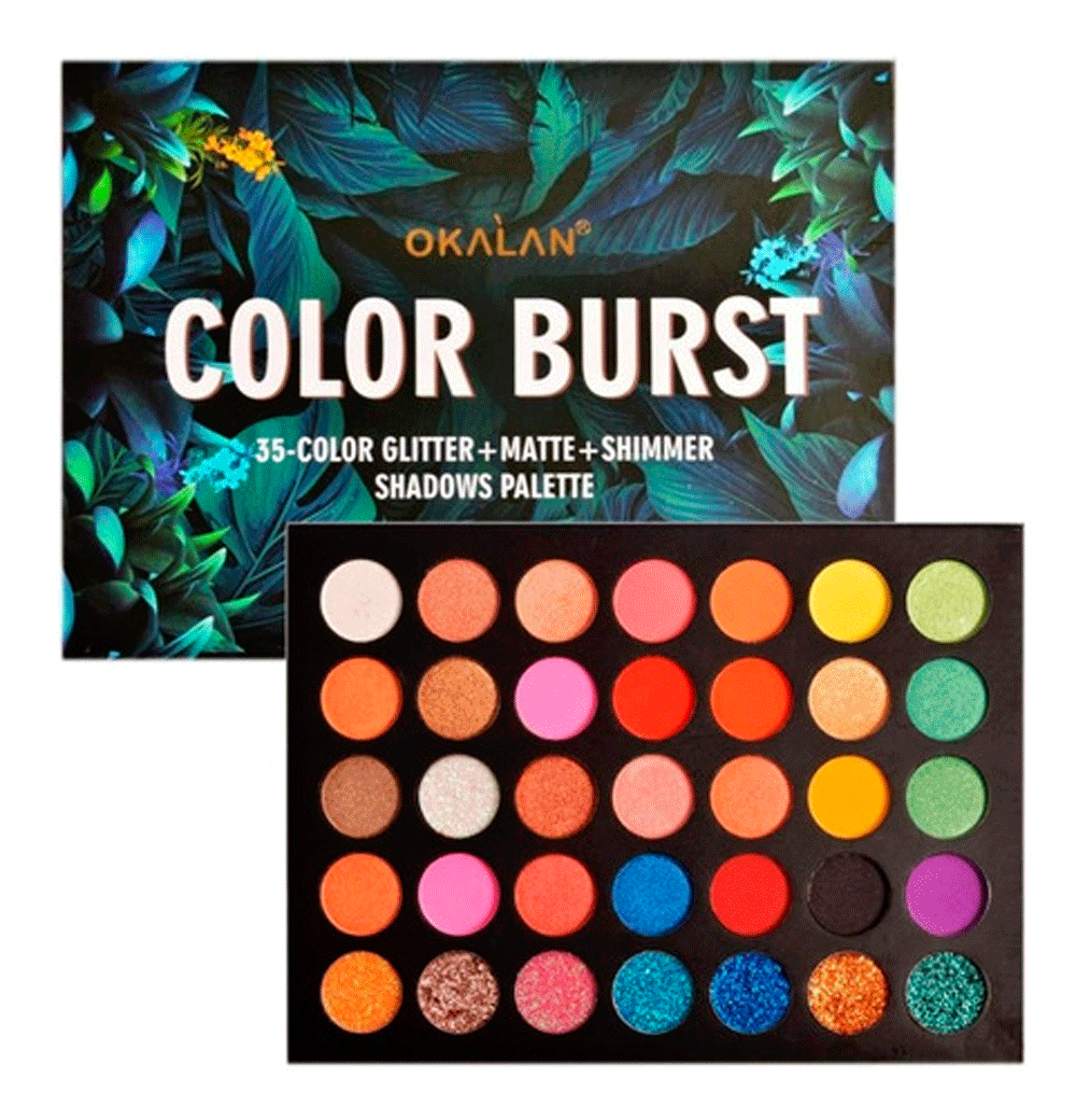 OKALAN PALETA DE SOMBRAS BURST