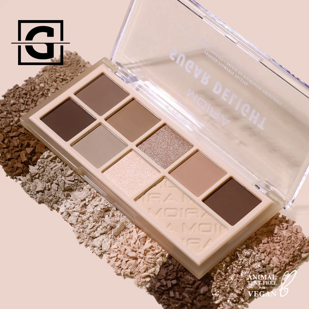 MOIRA PALETA DE SOMBRAS 001 SUGAR DELIGHT