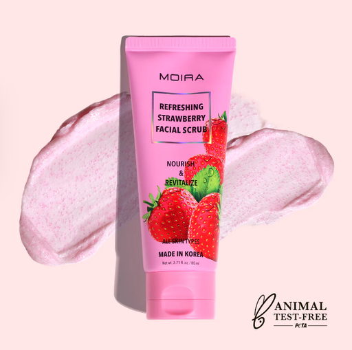 MOIRA EXFOLIANTE PEELING STRAWBERRY REFRESHING