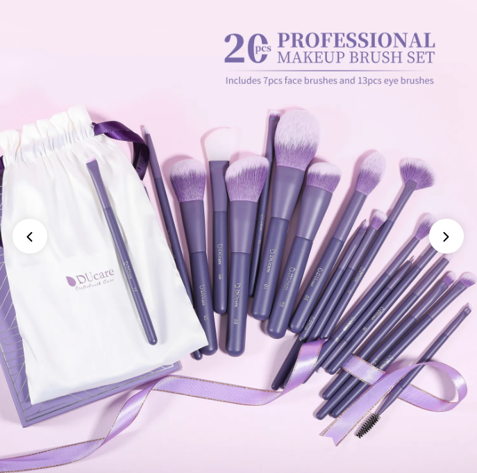 DUCARE SET DE 20 BROCHAS LAVENDER