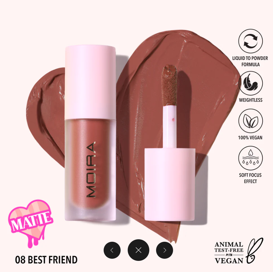 MOIRA RUBOR LIQUIDO LOVE STEADY LIQUID BLUSH 008 BEST FRIEND