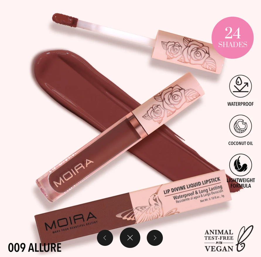 MOIRA LABIAL LIQUIDO INDELEBLE LIP DIVINE 009 ALLURE