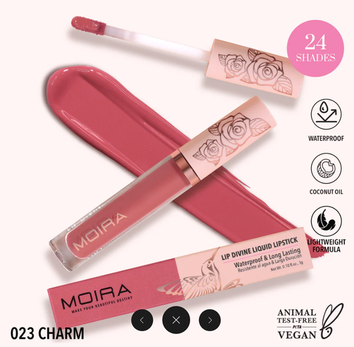 MOIRA LABIAL LIQUIDO INDELEBLE LIP DIVINE 023 CHARM