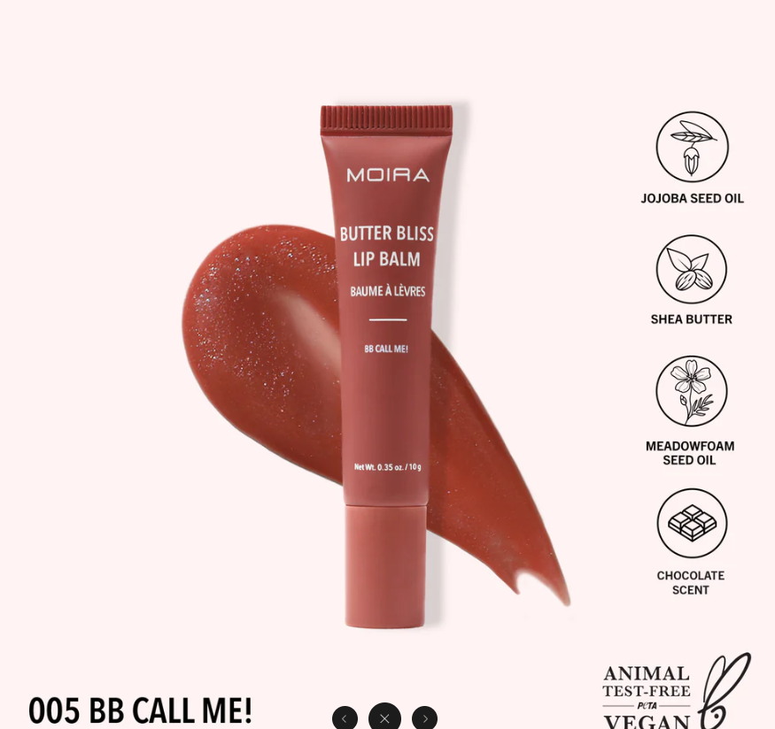 MOIRA BALSAMO LABIAL BUTTER BLISS 005 BB CALL ME