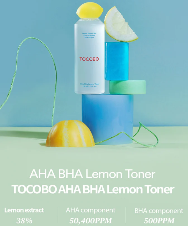 TOCOBO TONICO AHA BHA LEMON TONER 150 ML