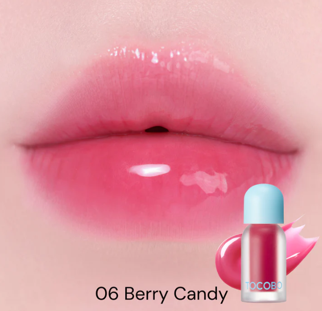 TOCOBO BALSAMO LABIAL JUICY BERRY PLUMING LIP OIL 06 BERRY CANDY