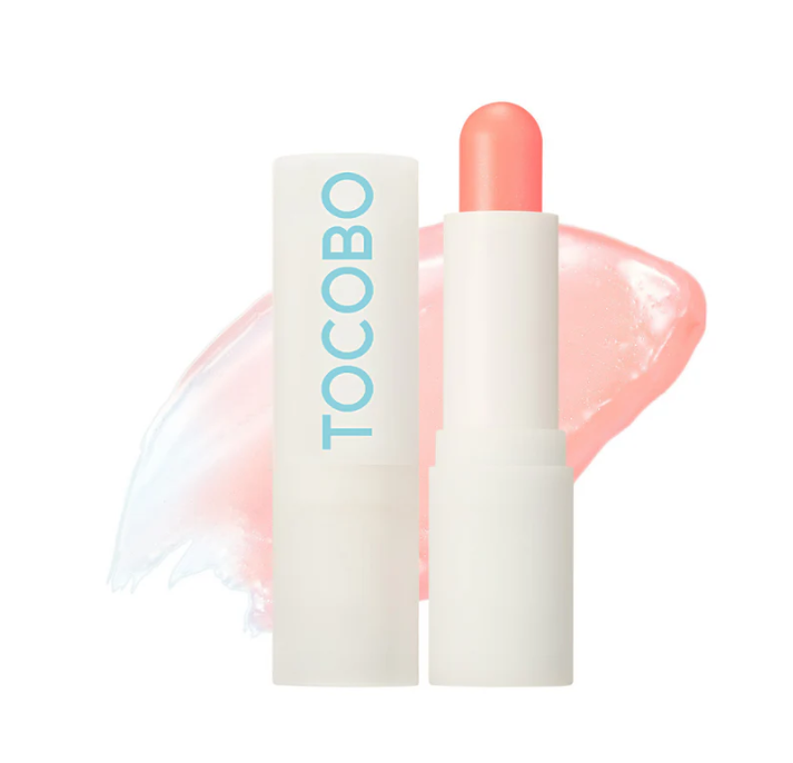 TOCOBO BALSAMO LABIAL GLOW RITUAL LIP BALM 001 CORAL WATER