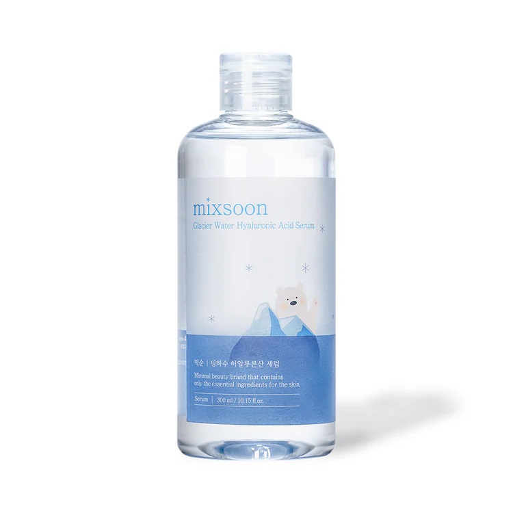 MIXSOON SUERO FACIAL GLACIER WATER HYALURONIC ACID SERUM 300 ML