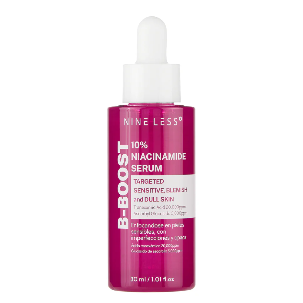 NINE LESS SUERO FACIAL REPARADOR B-BOOST 10% NIACINAMIDE SERUM 30 ML