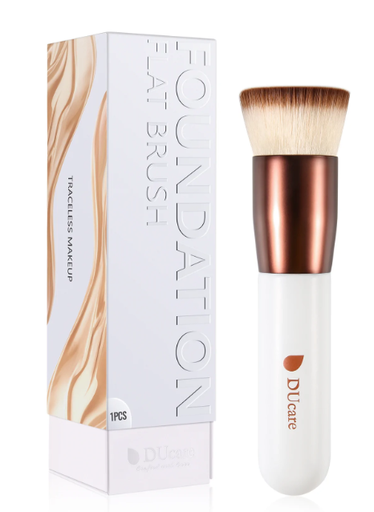 DUCARE BROCHA KABUKI FOUNDATION FLAT BRUSH WHITE