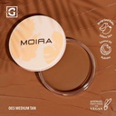 MOIRA BRONCEADOR EN CREMA STAY GOLDEN 003 MEDIUM TAN