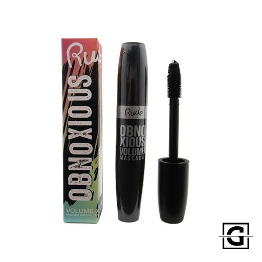 [764210655312] RUDE COSMETICS MASCARA DE PESTAÑAS OBNOXIOUS