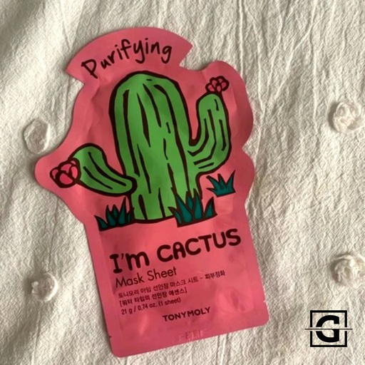 [8806194024127] TONYMOLY MASCARILLA FACIAL I'M REAL PURIFICANTE DE CACTUS