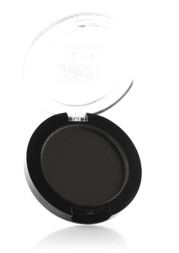 [764294523316] MEHRON SOMBRA COMPACTA INDIVIDUAL E.Y.E POWDER MATTE BLACK ONYX