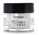 MEHRON SOMBRA GLITTER DUST HOLOGRAPHIC SILVER CARDED