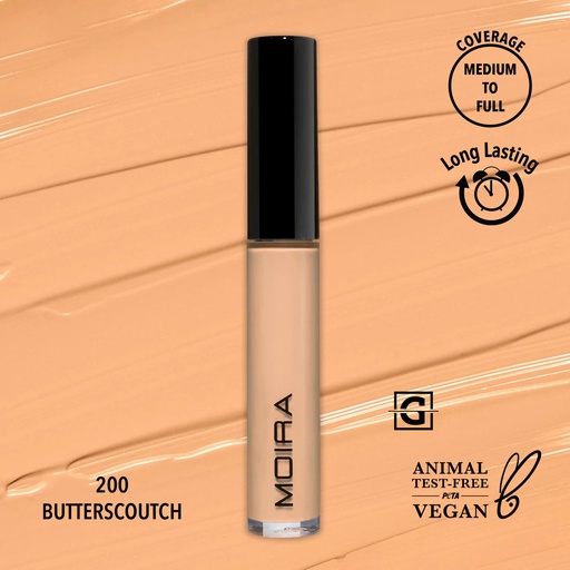 [816180022097 LCC200] MOIRA CORRECTOR CREMOSO LAVISH 200 BUTTERSCOTCH