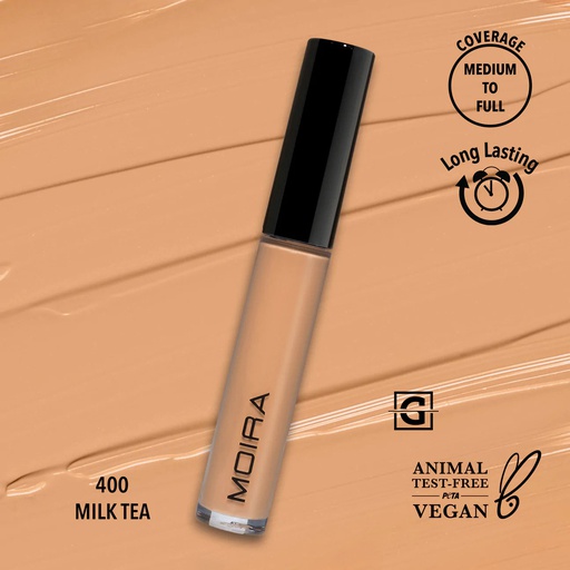 [816180022110 LCC400] MOIRA CORRECTOR CREMOSO LAVISH 400 MILK TEA