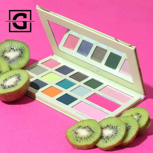 [816180028105 JSP004] MOIRA PALETA DE OJOS Y ROSTRO KIWI BE FRIENDS