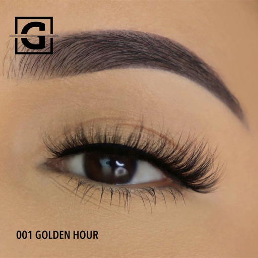 [840222301888 LASHBV01] MOIRA PESTAÑAS 3D EFFECT BIONIC VEGAN 001 GOLDEN HOUR