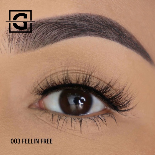 [840222301901 LASHBV03] MOIRA PESTAÑAS 3D EFFECT BIONIC VEGAN 003 FELIN FREE