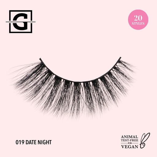 [840222302113 LASHBV19] MOIRA PESTAÑAS 3D EFFECT BIONIC VEGAN 019 DATE NIGHT