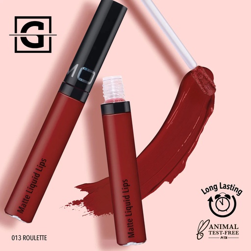 [816180020765 MLL013] MOIRA LABIAL LIQUIDO MATTE INDELEBLE 013 ROULETTE