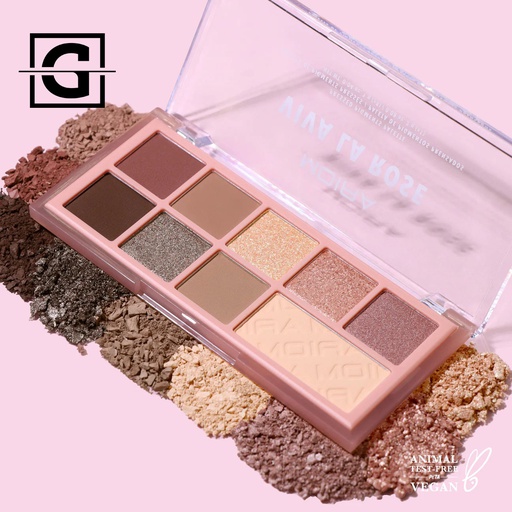 [840222304605 SDP004] MOIRA PALETA DE SOMBRAS 004 VIVA LA ROSE