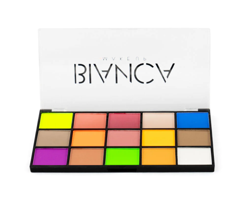 [6955309161034 BE001-1] BIANCA PALETA DE SOMBRAS NEON 15 TONOS