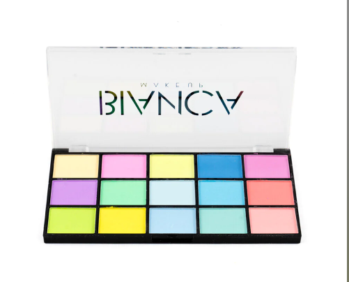 [6955309161041 BE001-3] BIANCA PALETA DE SOMBRAS PASTEL 15 TONOS