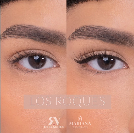 [763600000377 ROQUES] RV EYELASHES PESTAÑAS PREMIUM EDITION MARIANA ZAMBRANO 100% SEDA LOS ROQUES