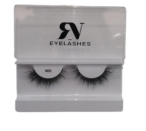 RV EYELASHES PESTAÑAS M25 PREMIUM EDITION MINK E