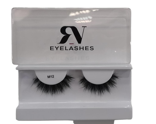 RV EYELASHES PESTAÑAS M12 PREMIUM EDITION MINK E