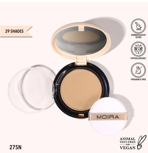 [840222307828 CPF275] MOIRA BASE DE MAQUILLAJE EN POLVO COMPLETE WEAR POWDER FOUNDATION 275N